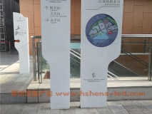 商場(chǎng)導視系統-方位指示牌